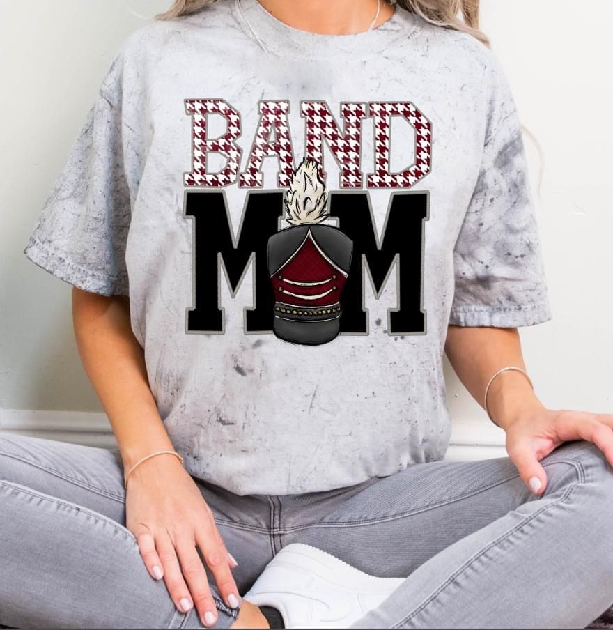 Band Mom - Choice of Color - DTF Transfer Design Bev