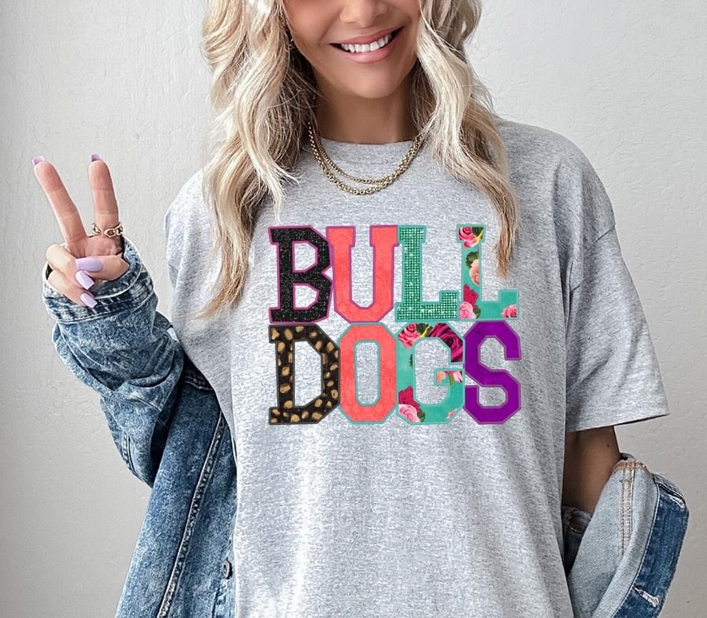Bulldogs DTF Transfer Bev