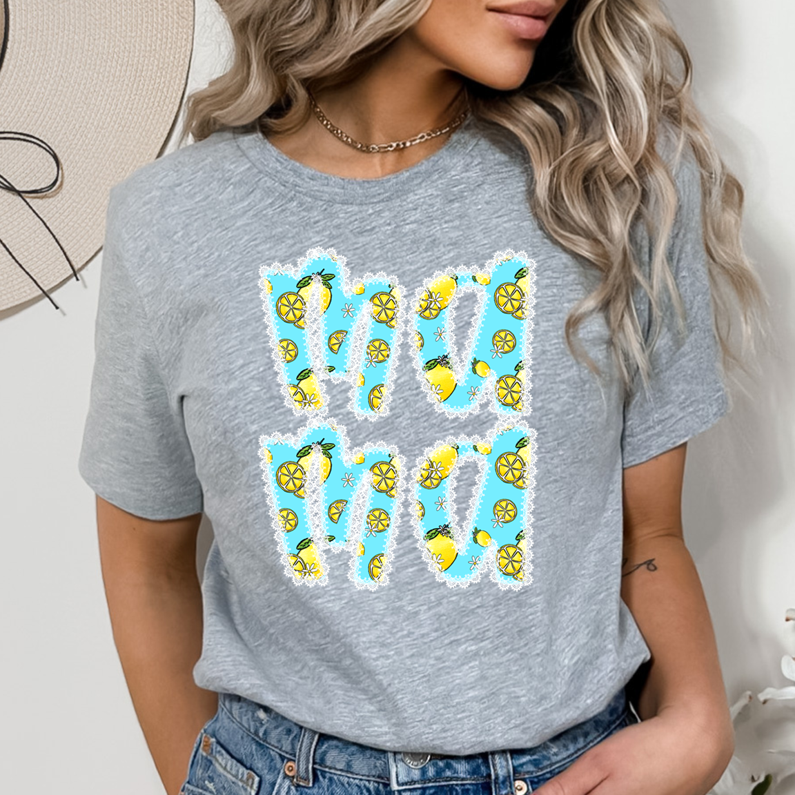 lemon mama lace Transfer Design