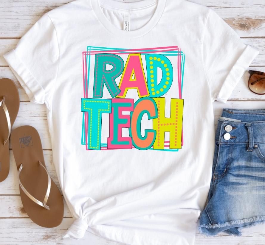 Rad Tech DTF Transfer Design Bev