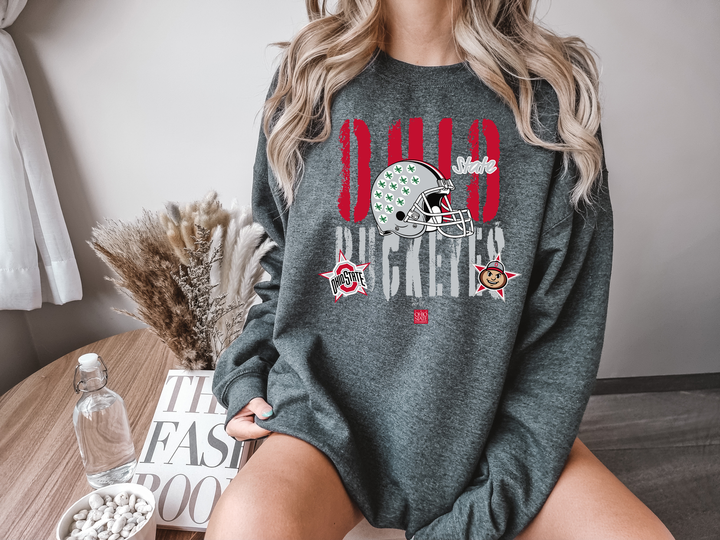 Ohio State DTF Transfer Design