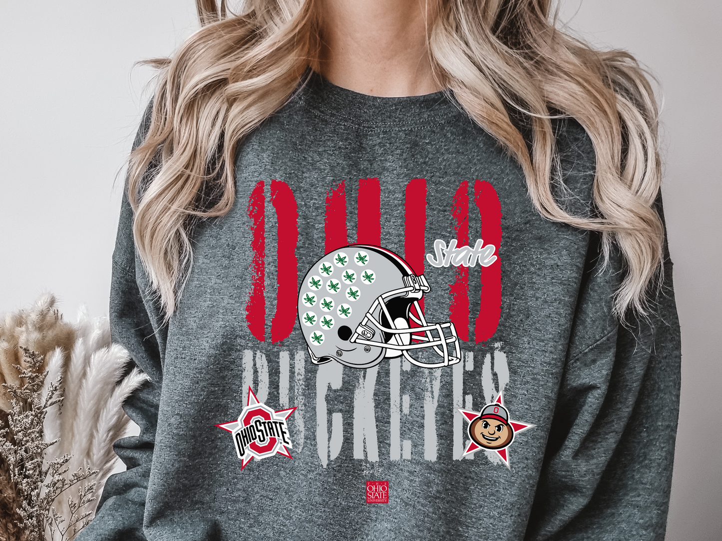 Ohio State DTF Transfer Design