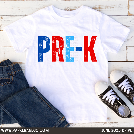 Boy Grade Level DTF Transfer Design