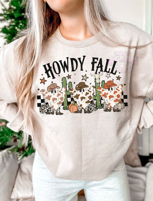 Howdy Fall DTF Transfer Design