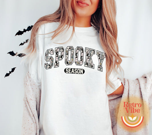 Spooky Season Cartoons DTF Transfer Design