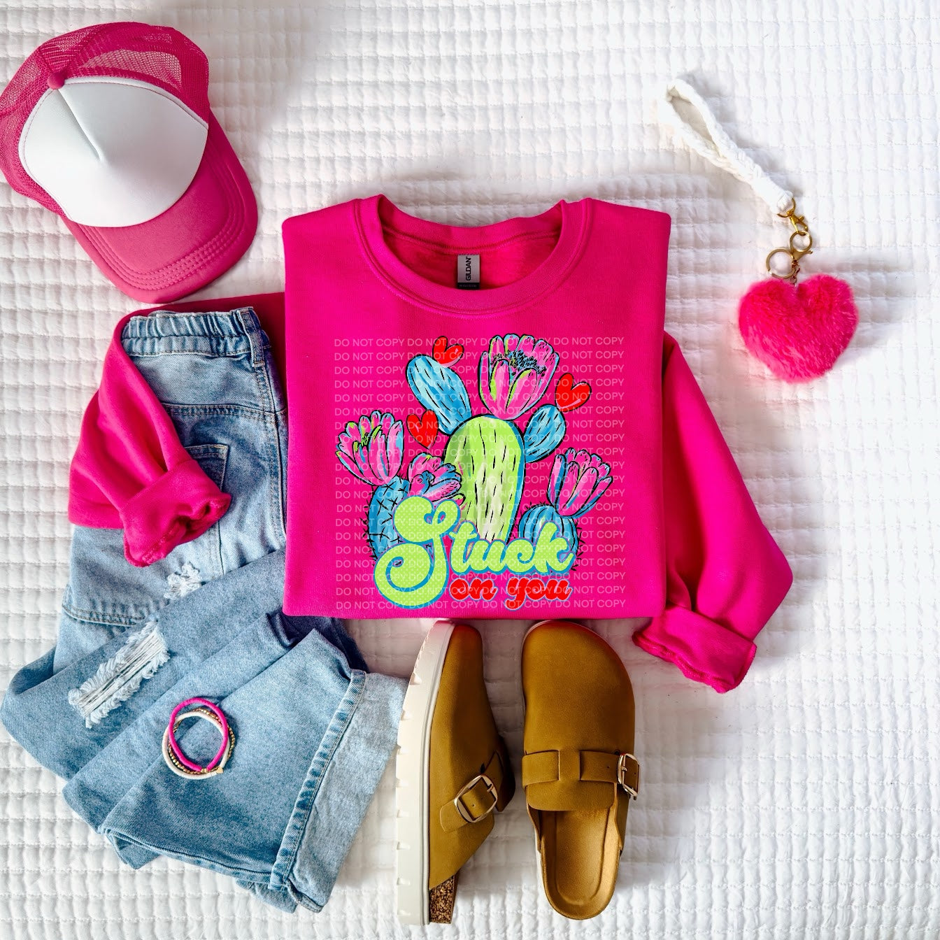 stuck on you DTF Transfer Design (Copy)