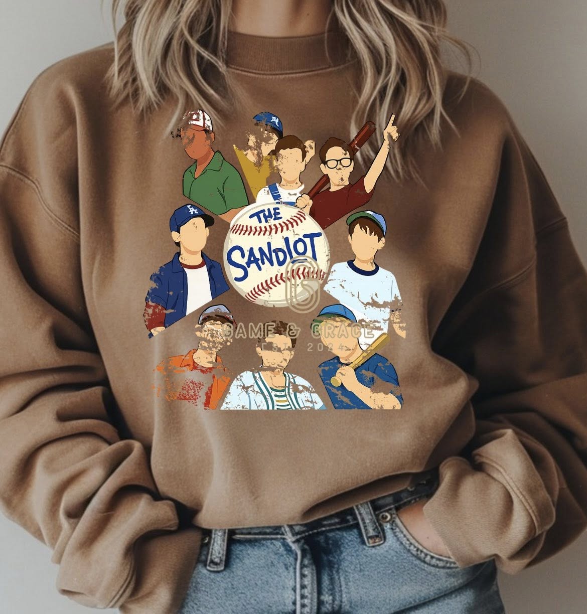 The Sandlot DTF Transfer Design