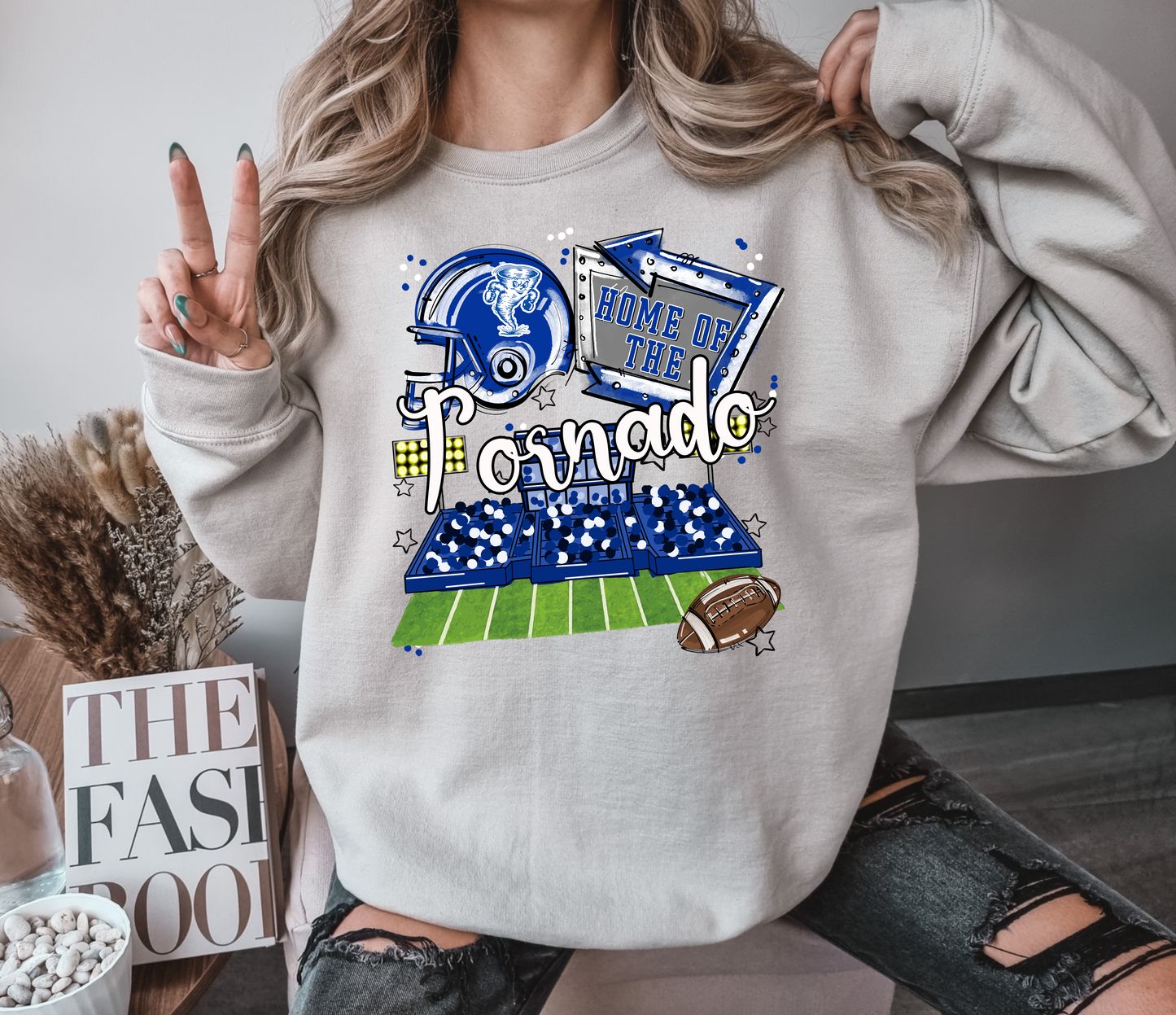 Home of the Mascot Football DTF Transfer Design