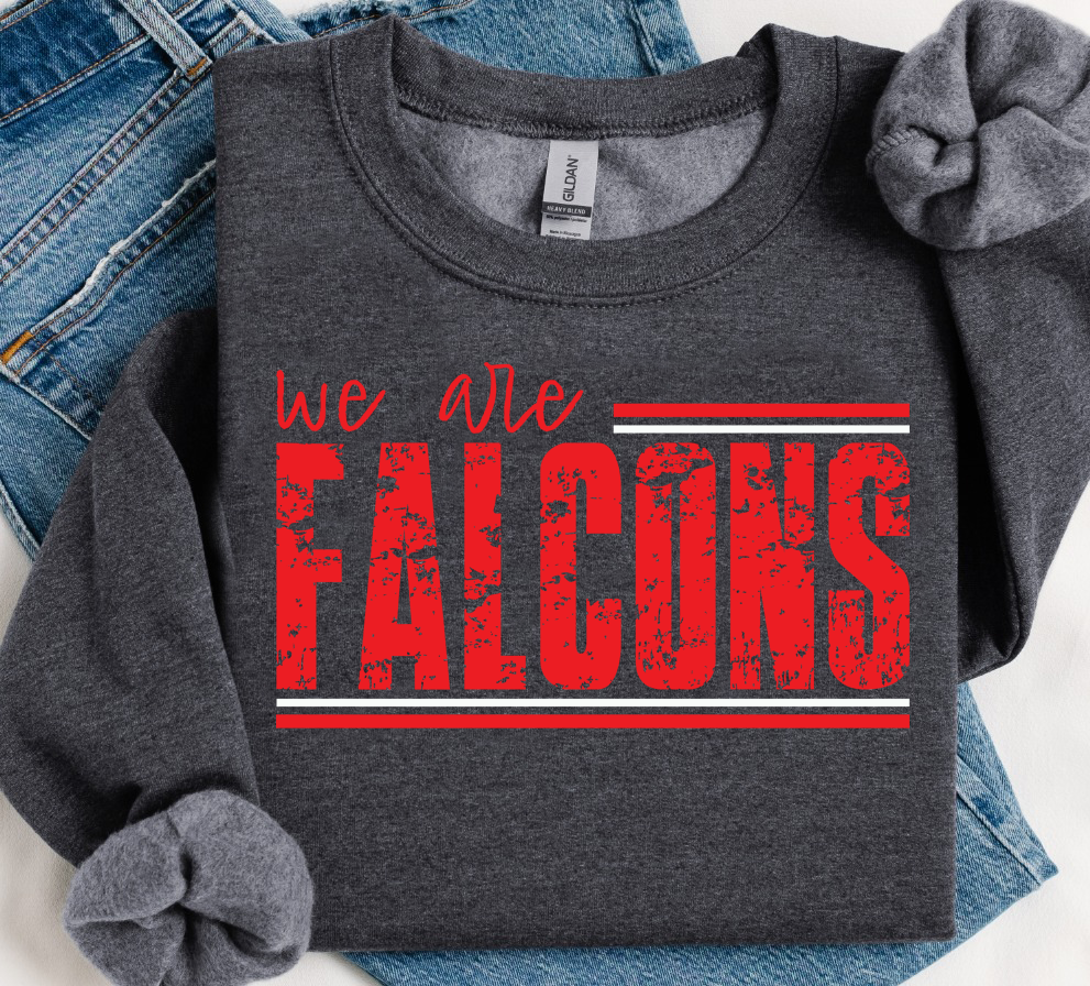 We are Mascot distressed unisex DTF Transfer Design