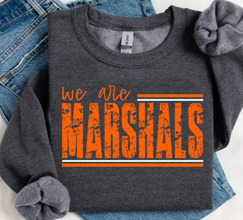 We are Mascot distressed unisex DTF Transfer Design