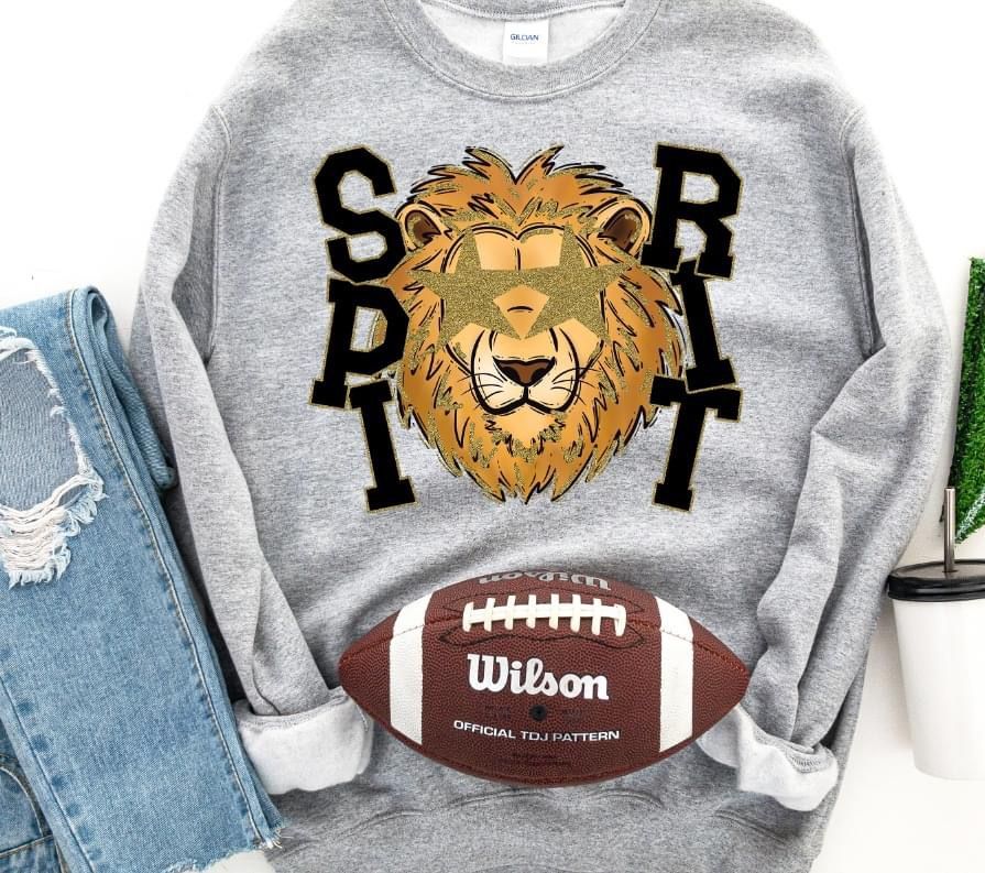 Starry Eyed Lion Spirit DTF Transfer Bev