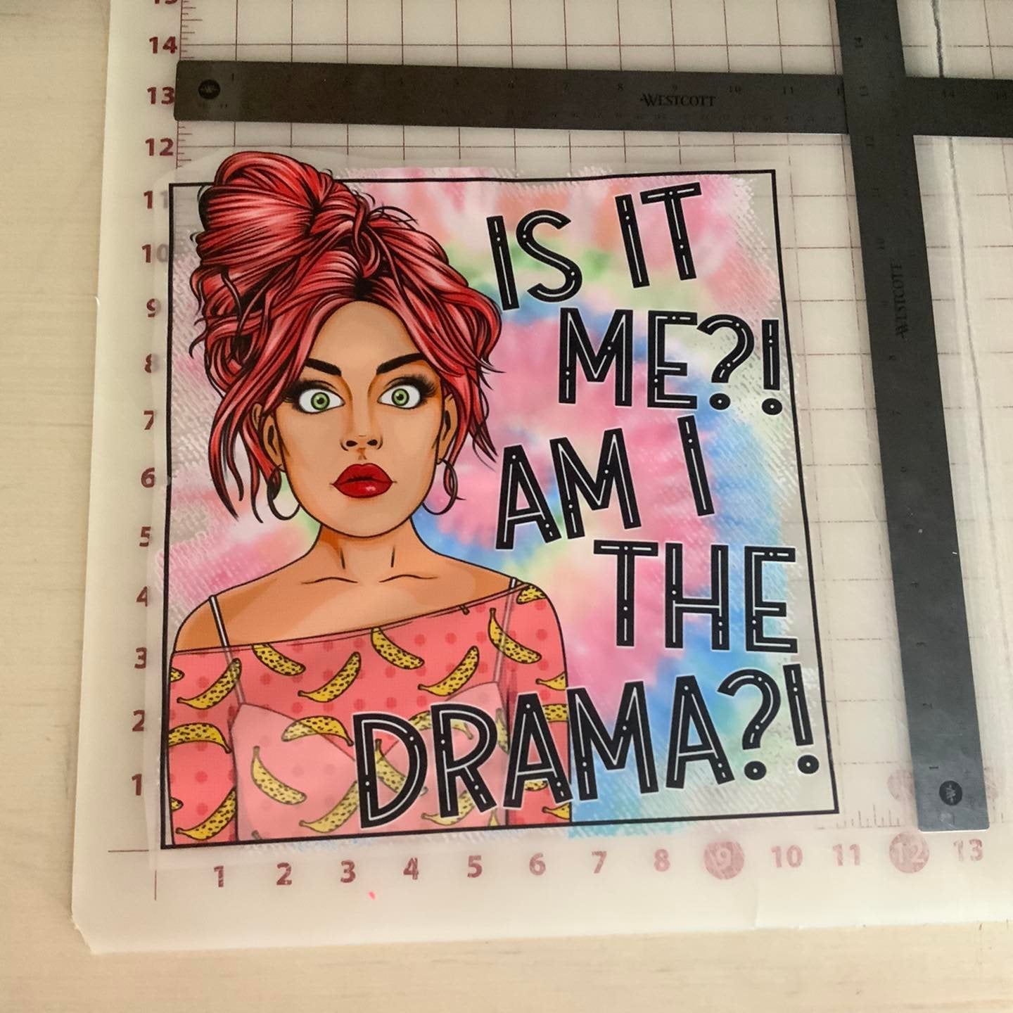 Is it Me?! Am I the Drama?! DTF Transfer Design
