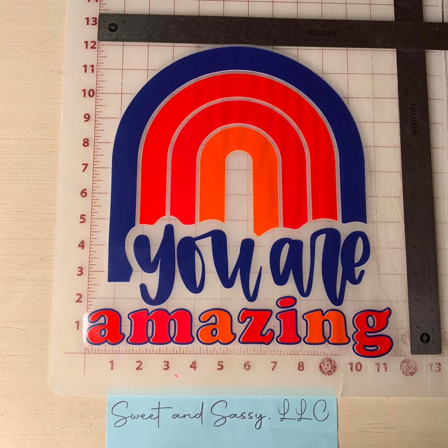 You are amazing DTF Transfer Design