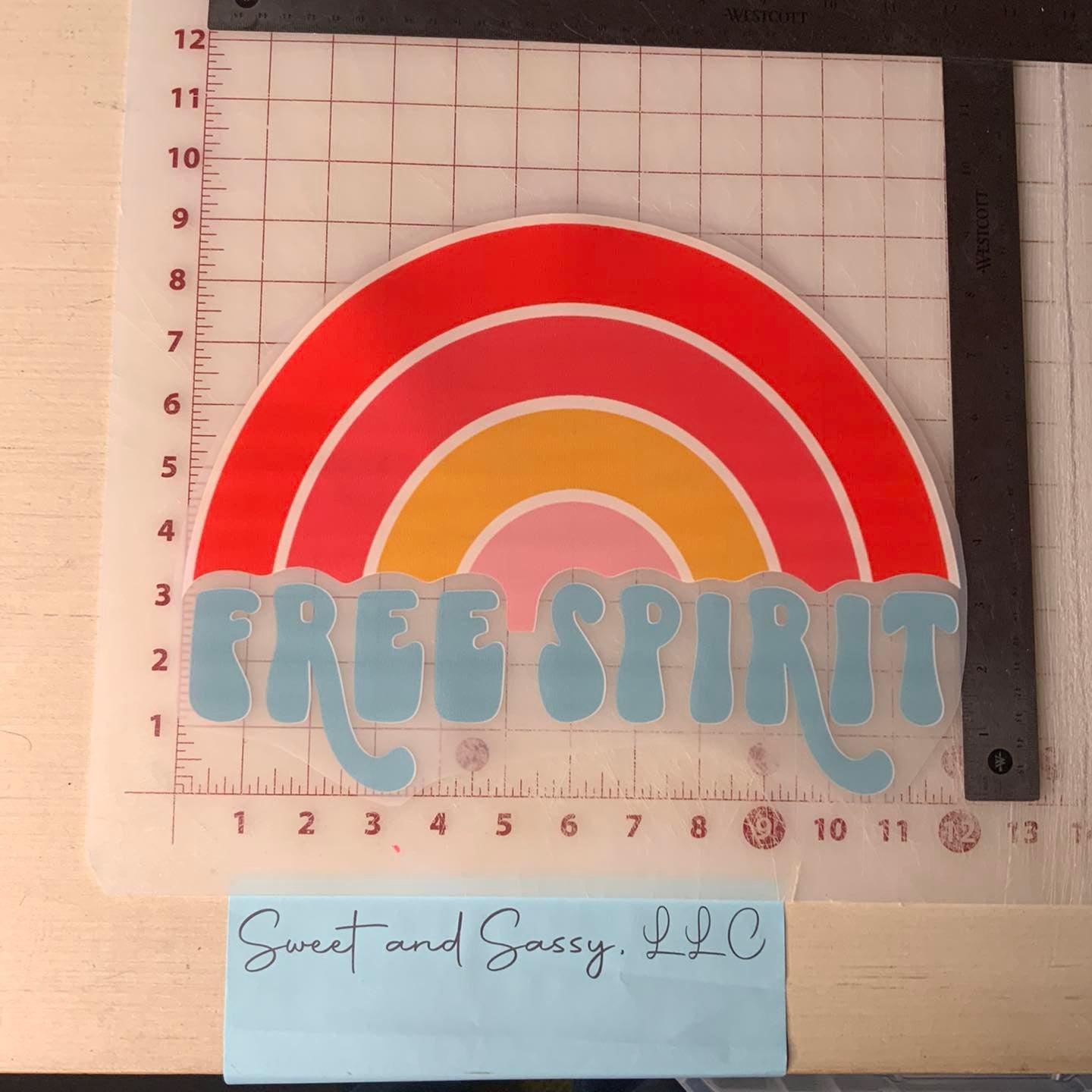 Free Spirit DTF Transfer Design