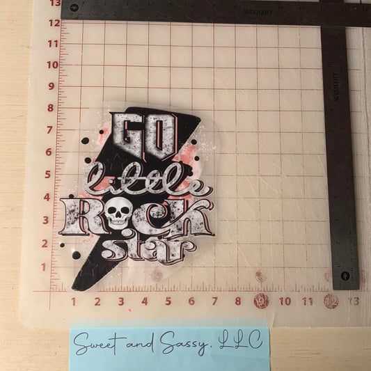 Go little Rockstar DTF Transfer Design