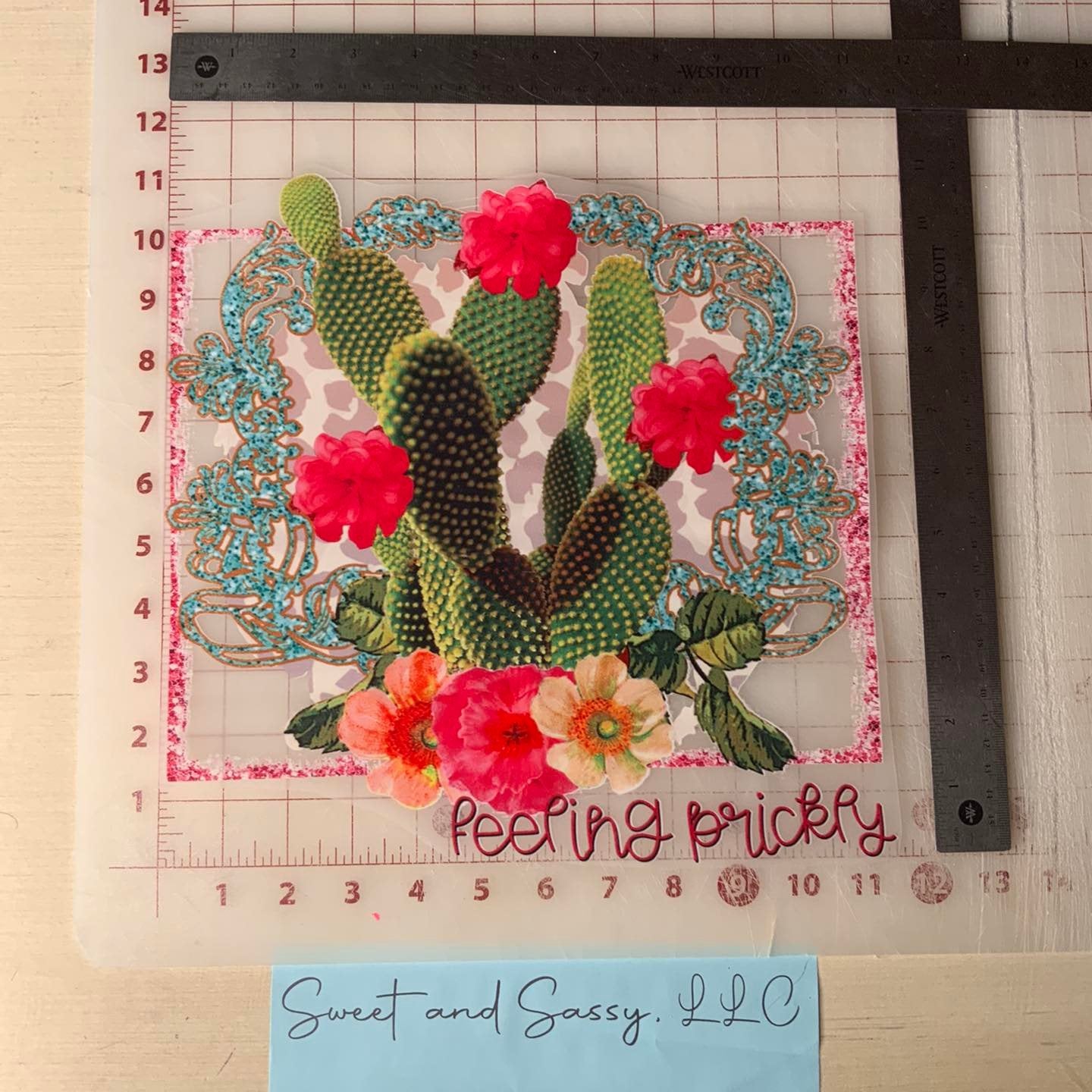 Feeling Prickly DTF Transfer Design