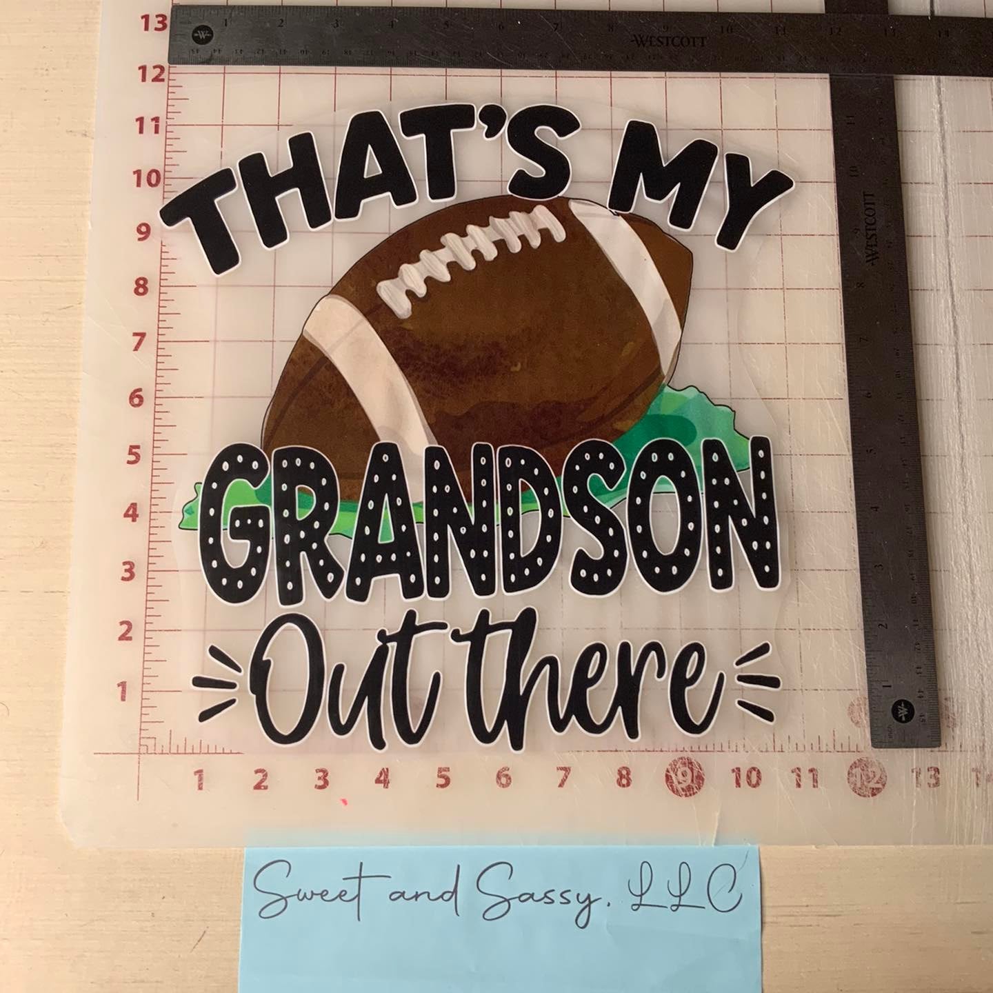 That's my Grandson out there DTF Transfer Design