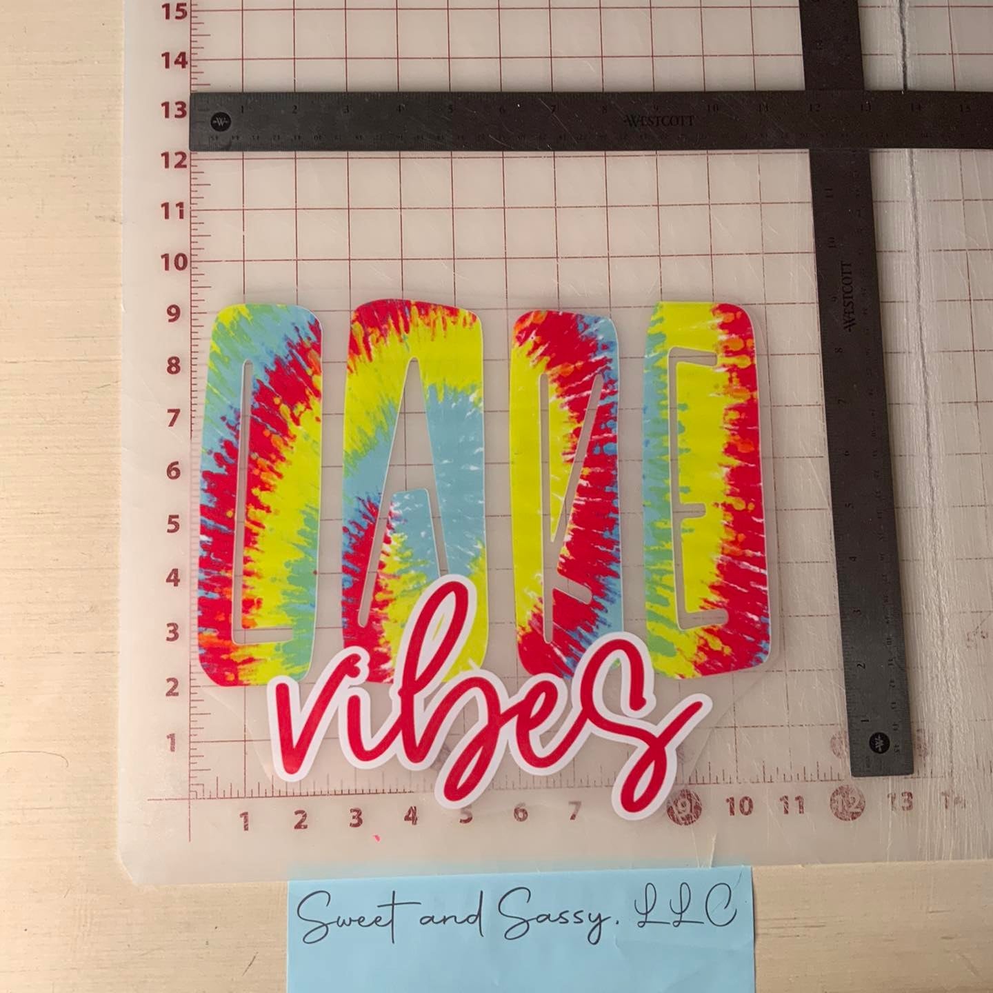 Lake Vibes DTF Transfer Design