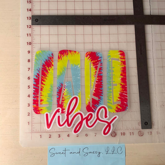 Lake Vibes DTF Transfer Design