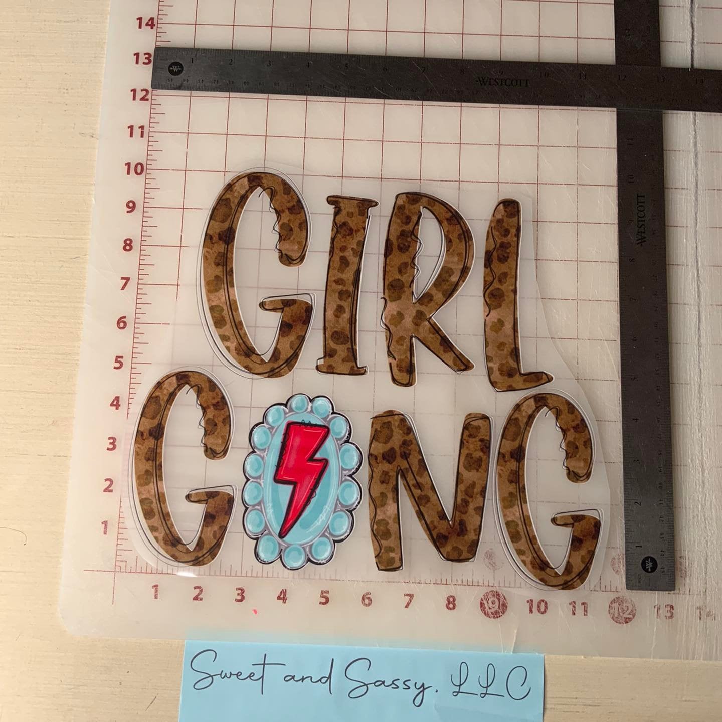 Girl Gang DTF Transfer Design