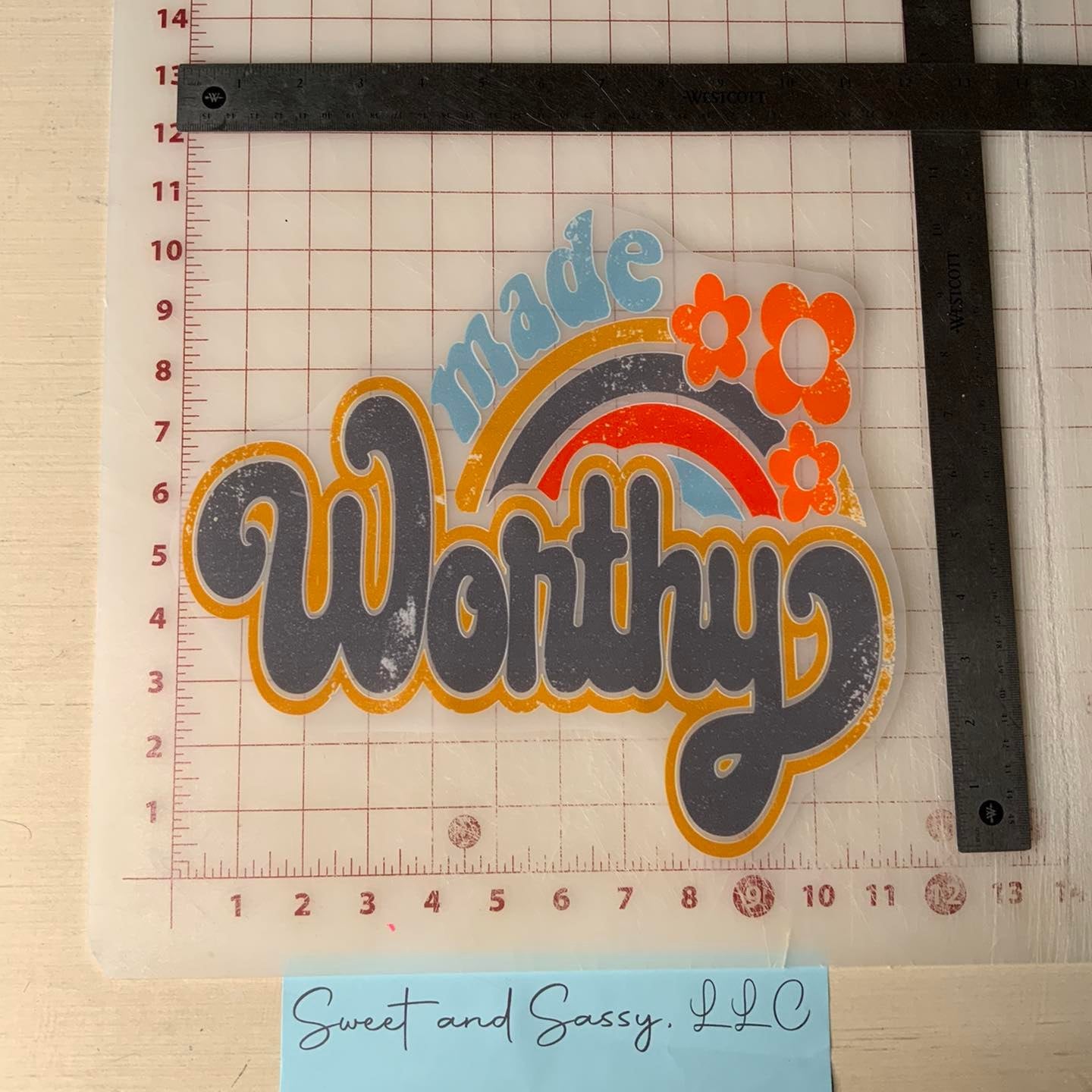 Made Worthy DTF Transfer Design