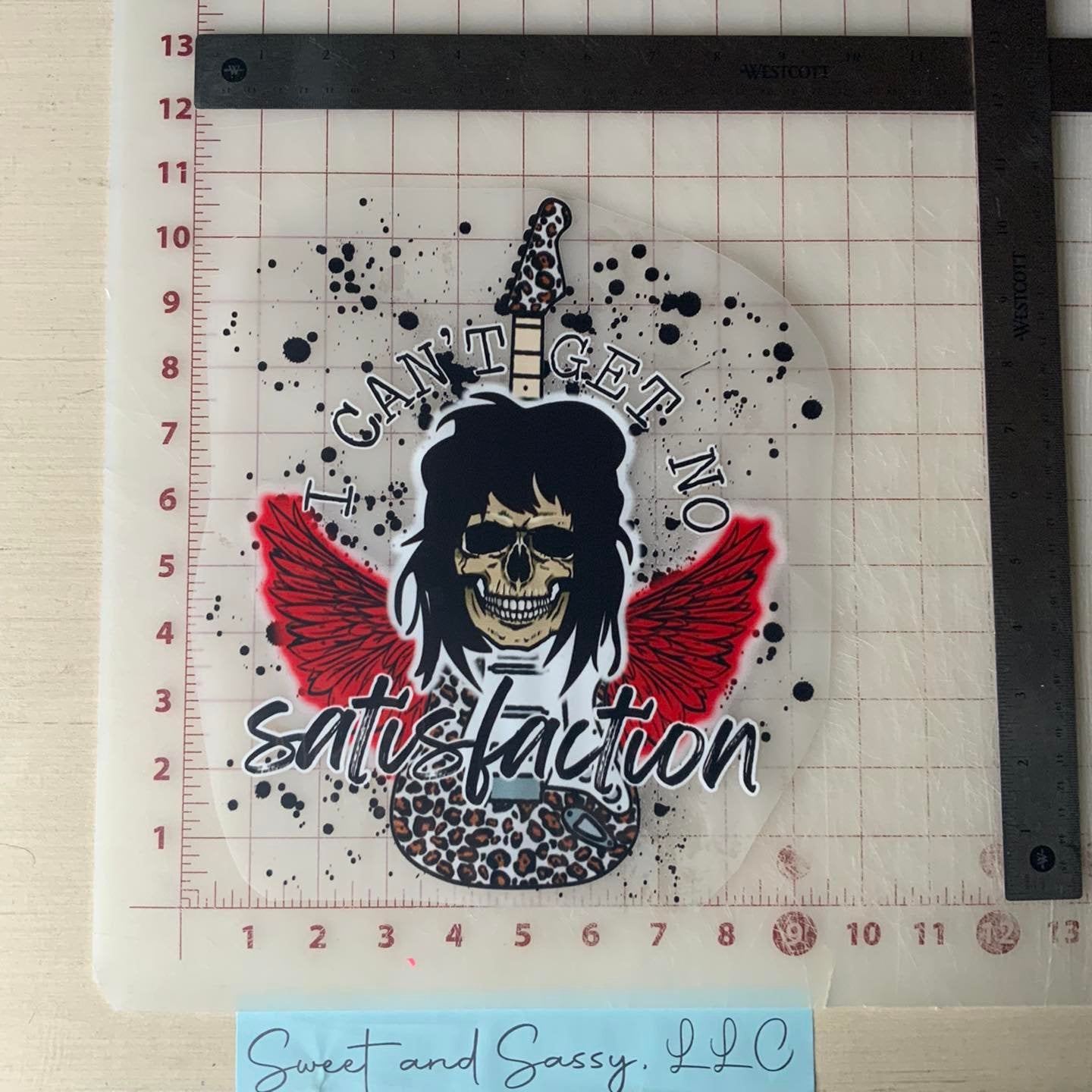 I can't get no Satisfaction DTF Transfer Design