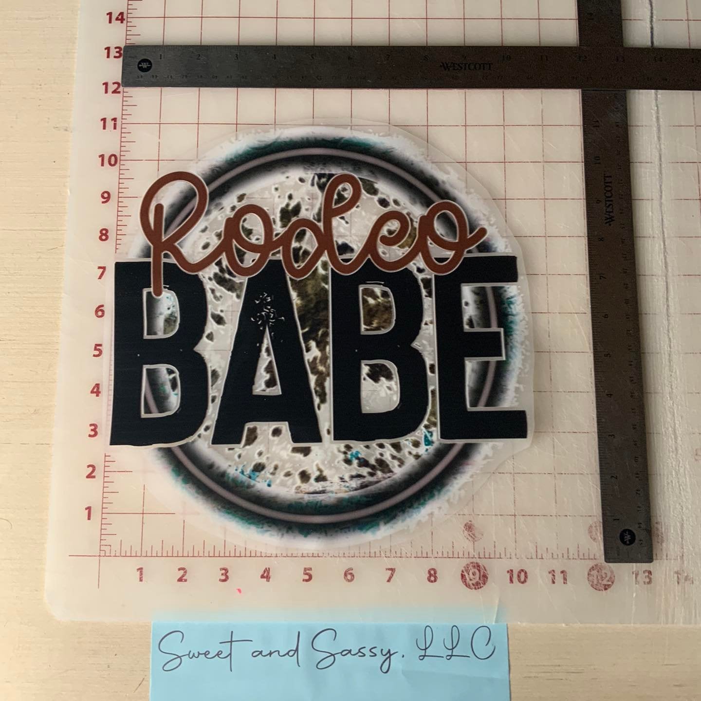 Rodeo Babe #2 DTF Transfer Design