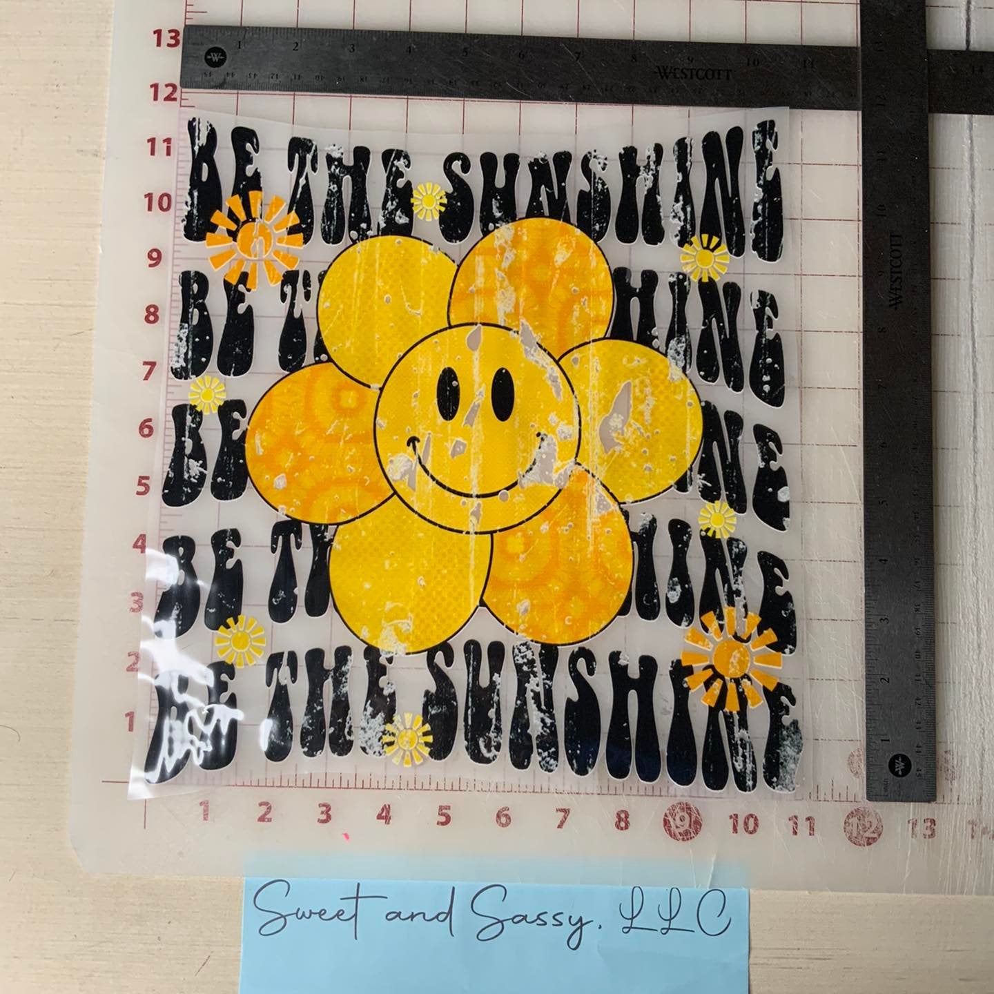 Be the Sunshine DTF Transfer Design