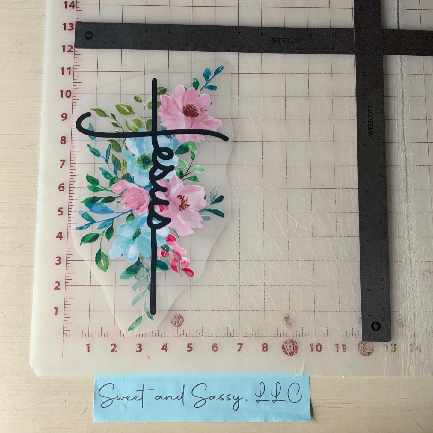 Jesus DTF Transfer Design