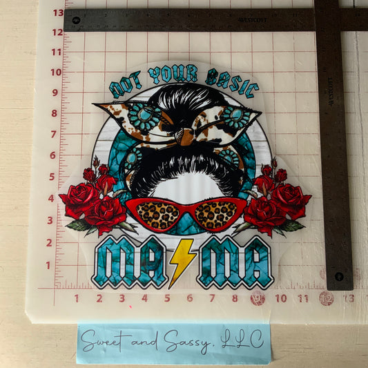 Not your basic Mama DTF Transfer Design