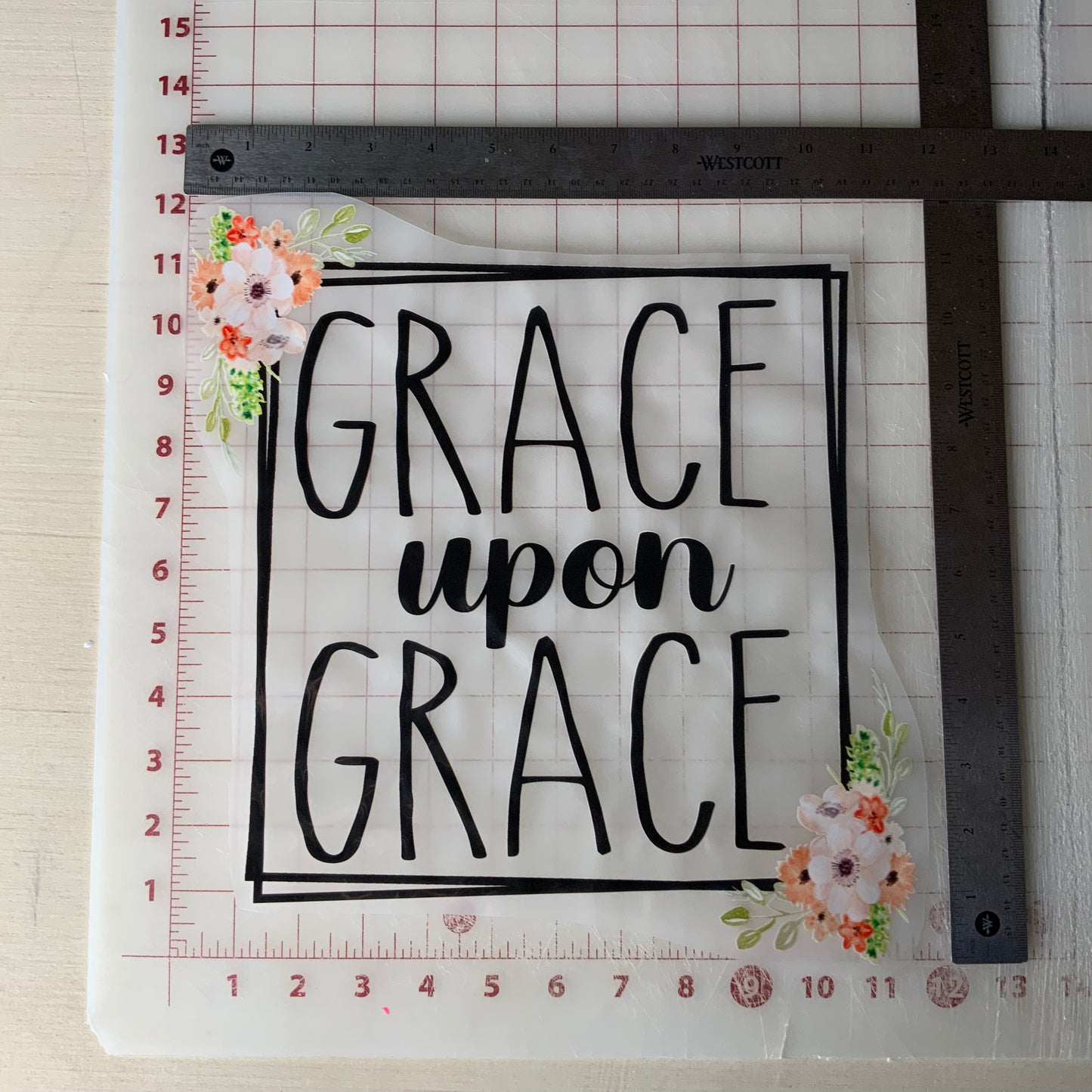Grace Upon Grace DTF Transfer Design