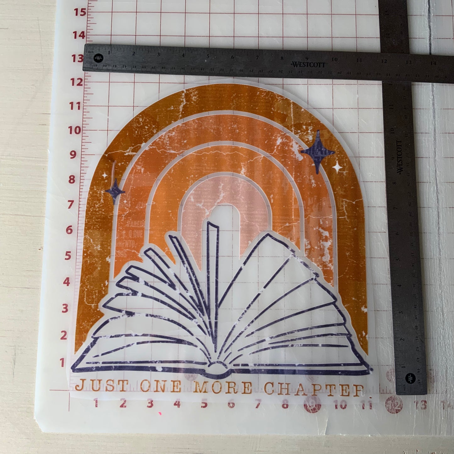 Just one more Chapter DTF Transfer Design