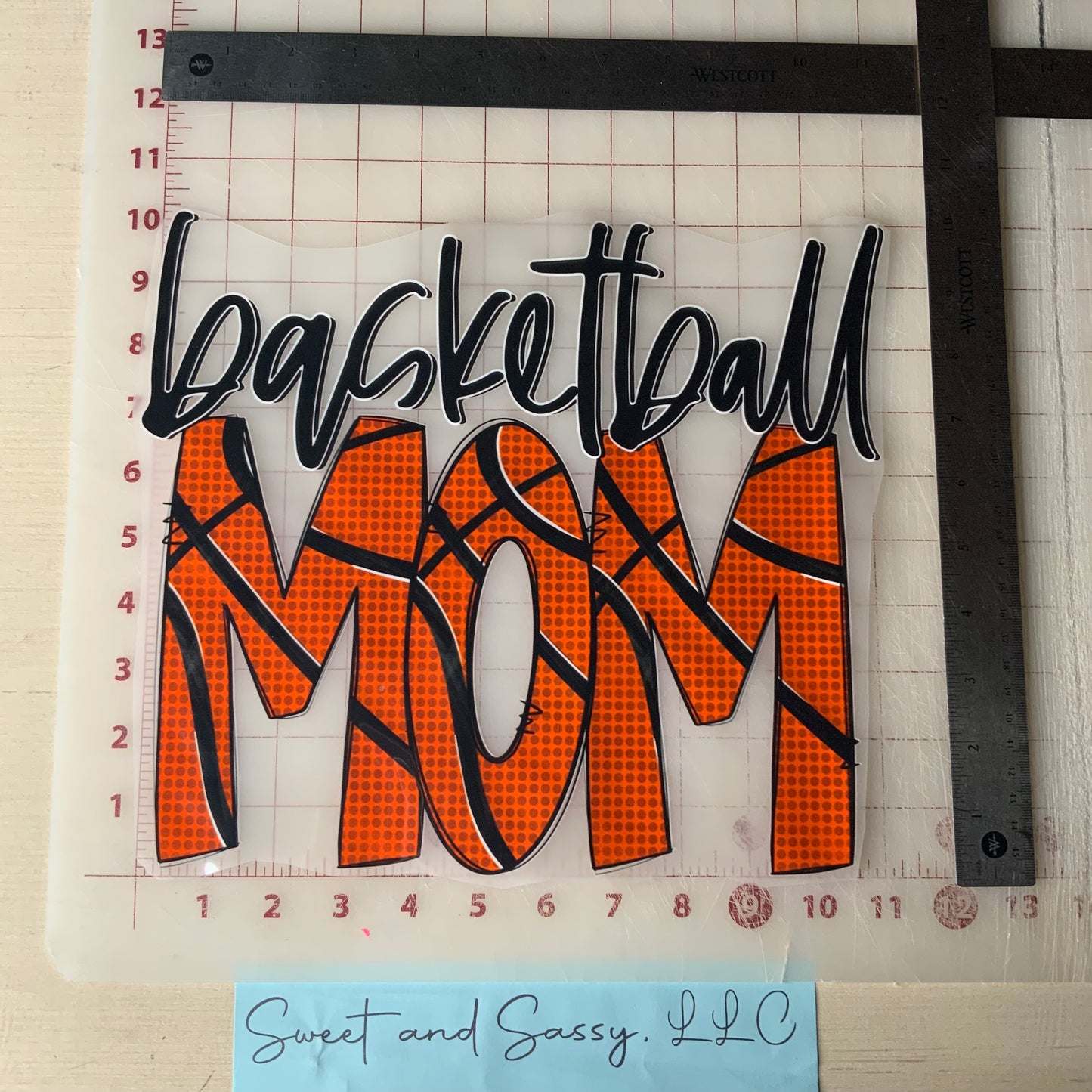Basketball MOM 2 DTF Transfer Design