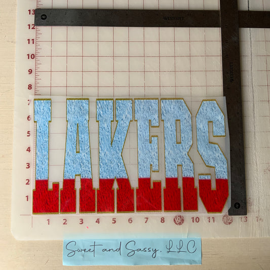 LAKERS DTF Transfer Design