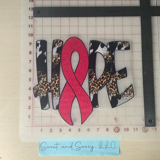 HOPE DTF Transfer Design