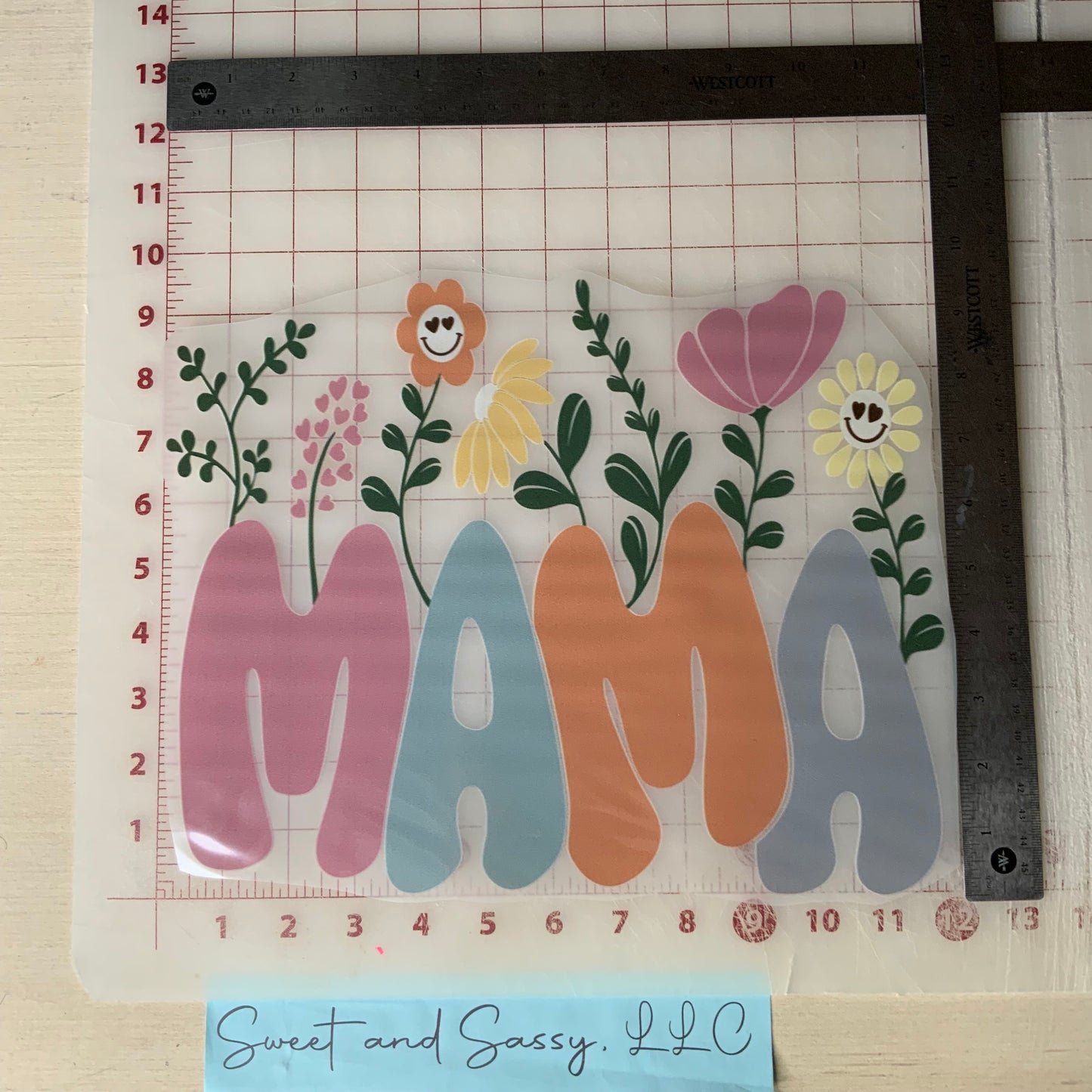 MAMA DTF Transfer Design