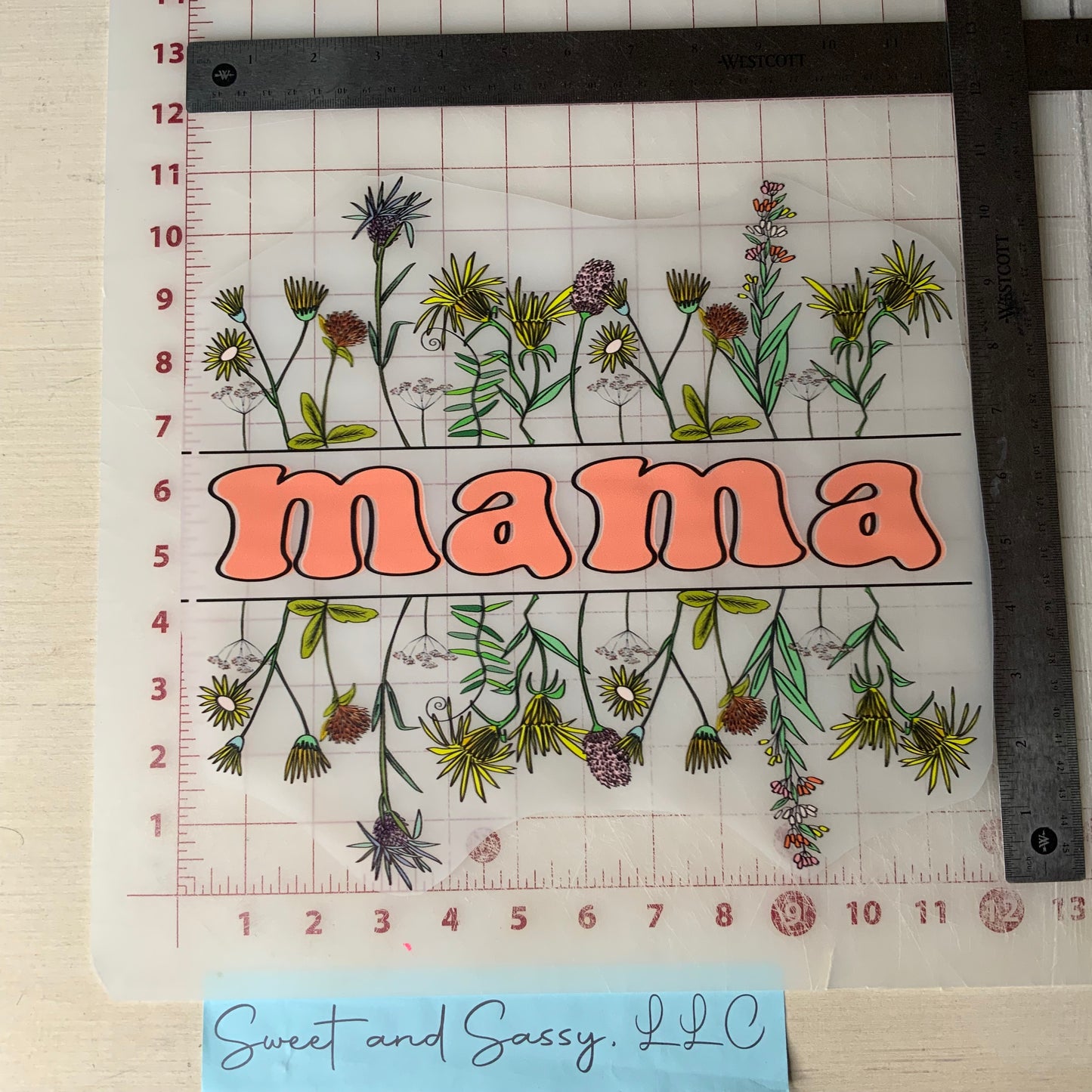 MAMA DTF Transfer Design