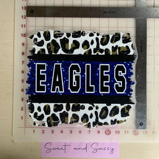 Eagles Cheetah Stripe DTF Transfer
