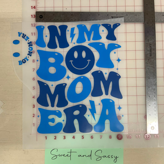 In my boy mom era DTF Transfer Design