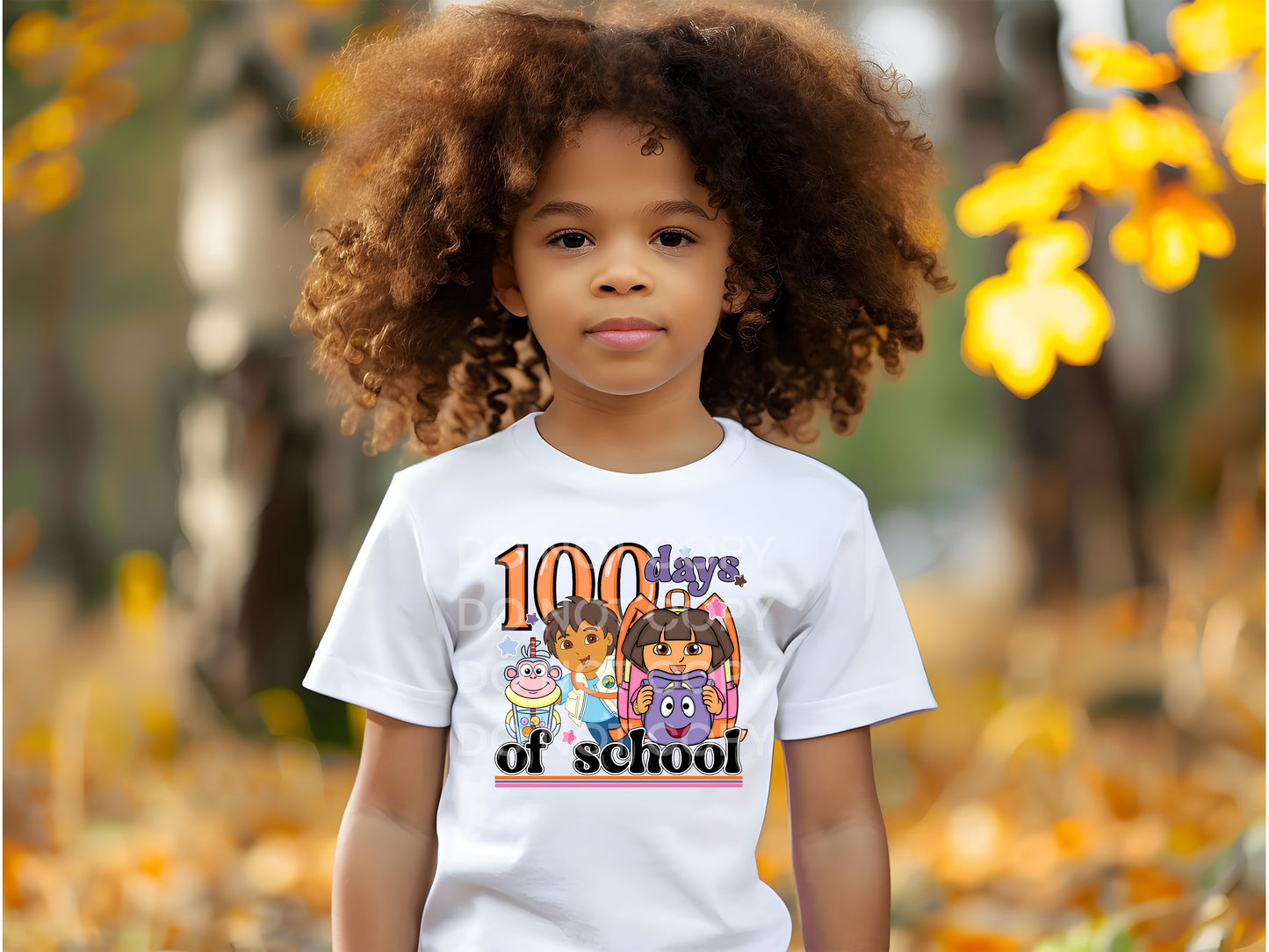 100 days of school dory DTF Transfers Designs