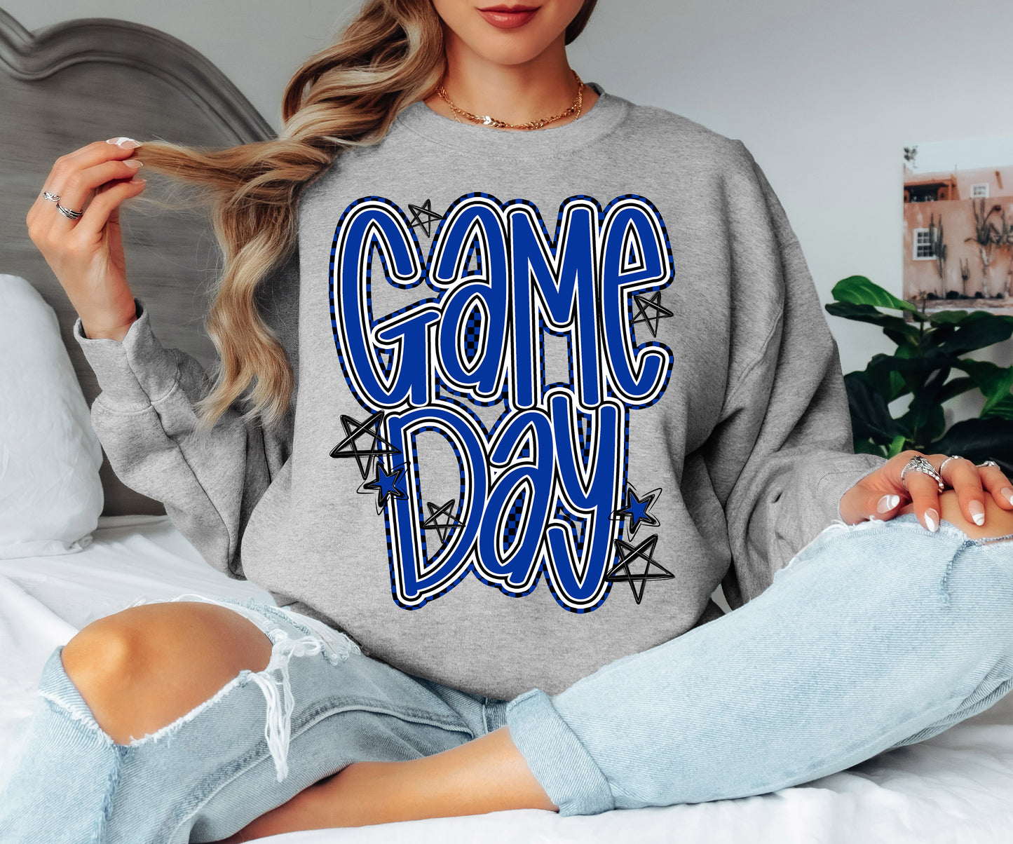 Game Day choice of color DTF Transfer