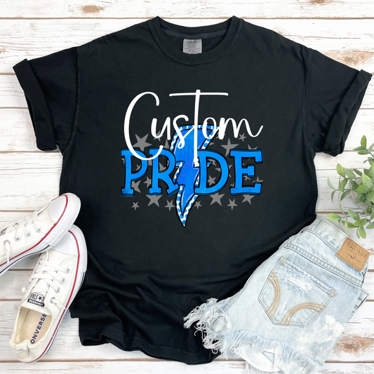 Custom Mascot Pride Bolt MOCKUP only