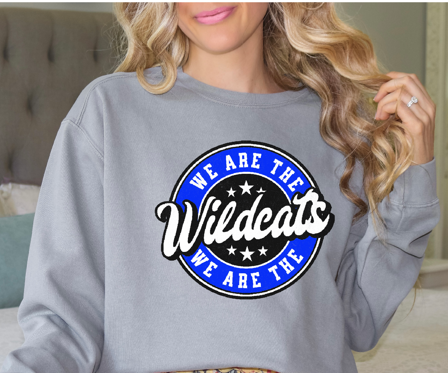 we are the wildcats royal DTF Transfer