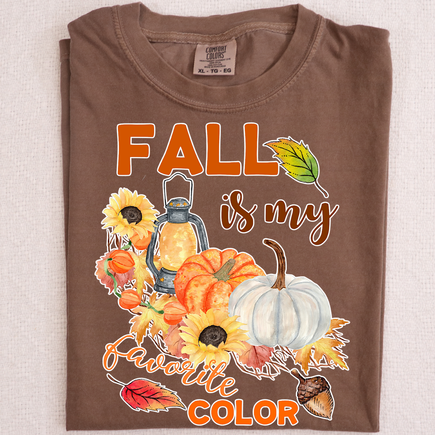 Fall is my favorite color DTF Transfer Design