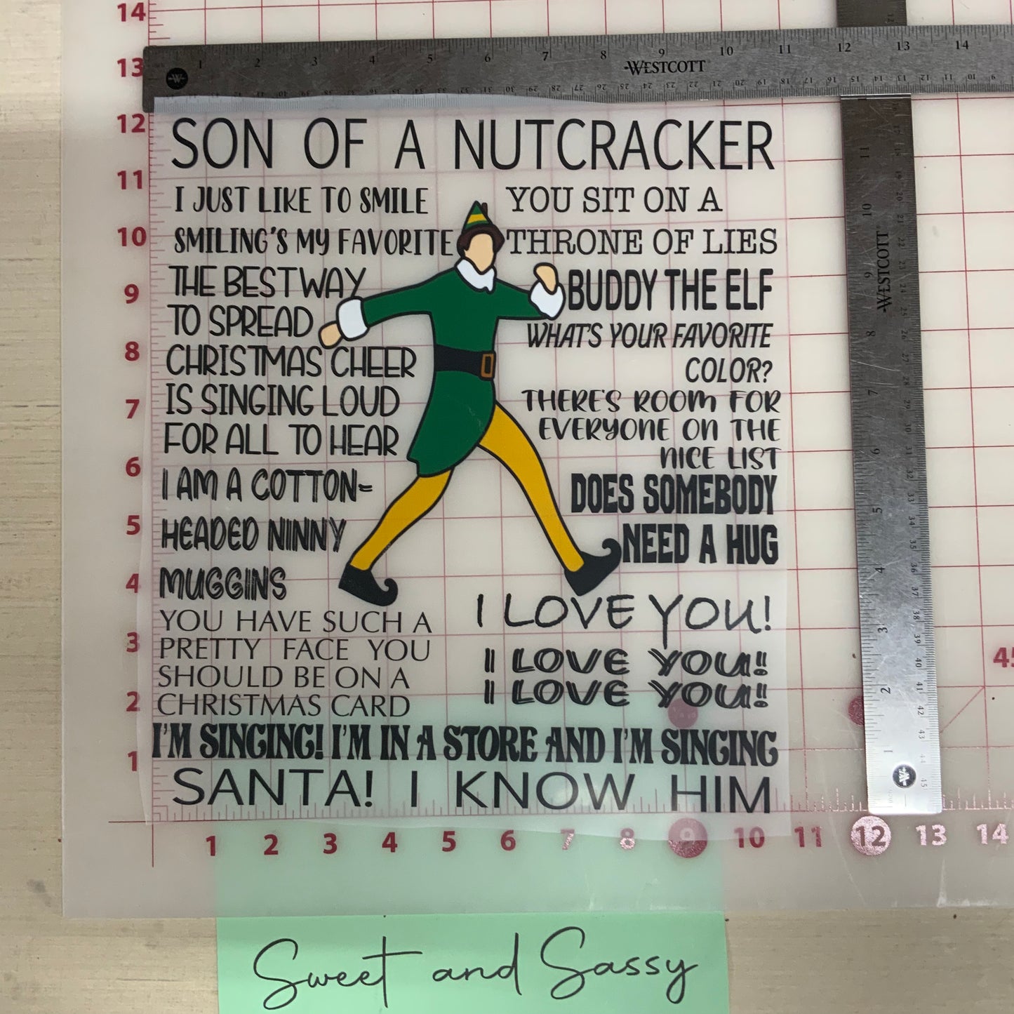 Son of a Nutcracker DTF Transfer Design