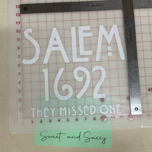 Salem 1692 DTF Transfer Design