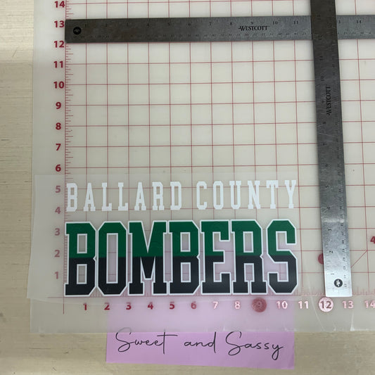 Ballard County Bombers DTF Transfer