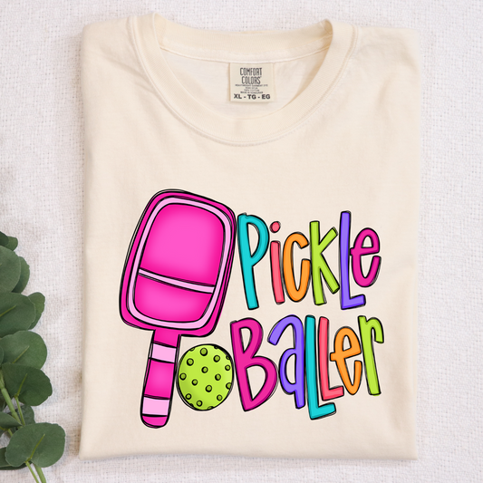 pickleballer pickleball DTF Transfer Design