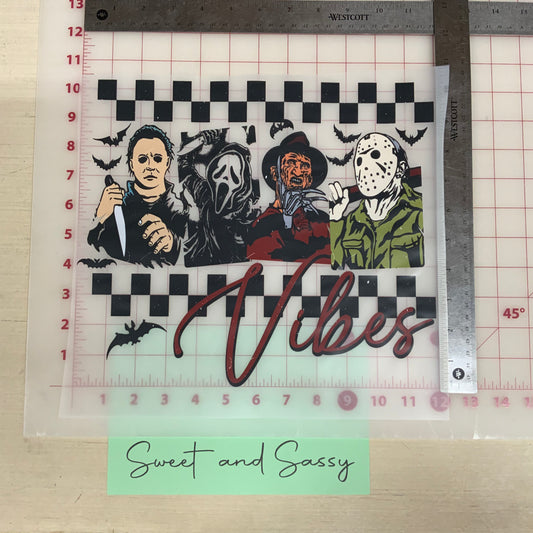 Killer Vibes DTF Transfer Design