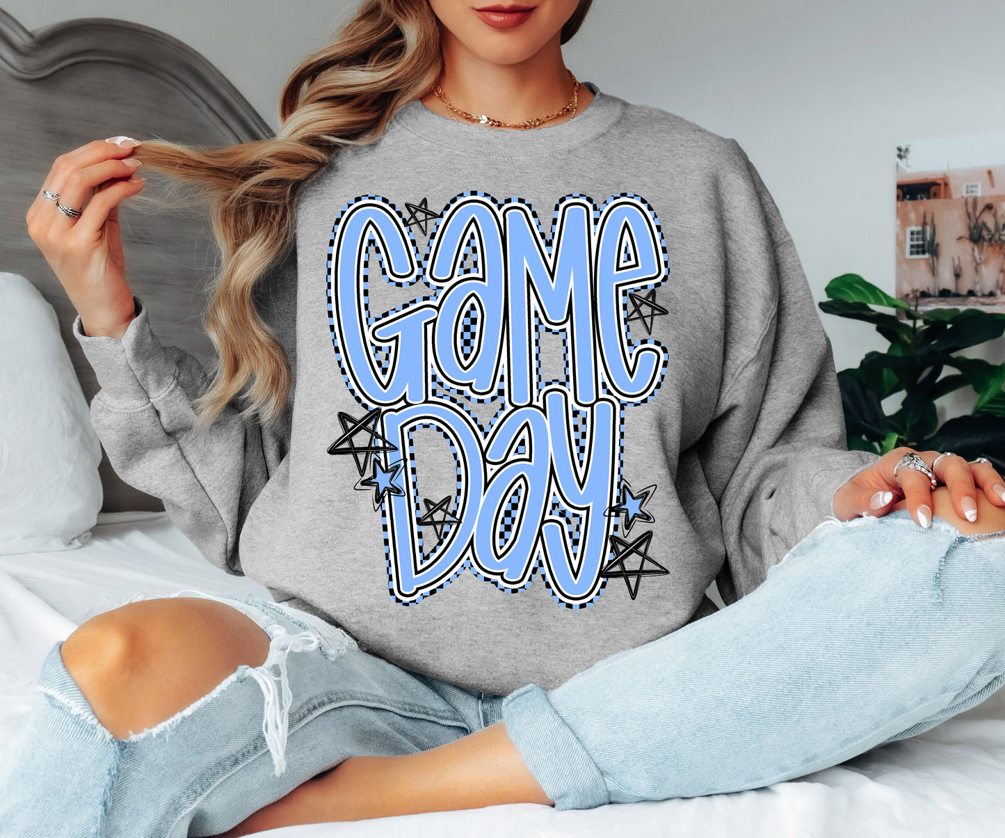 Game Day choice of color DTF Transfer